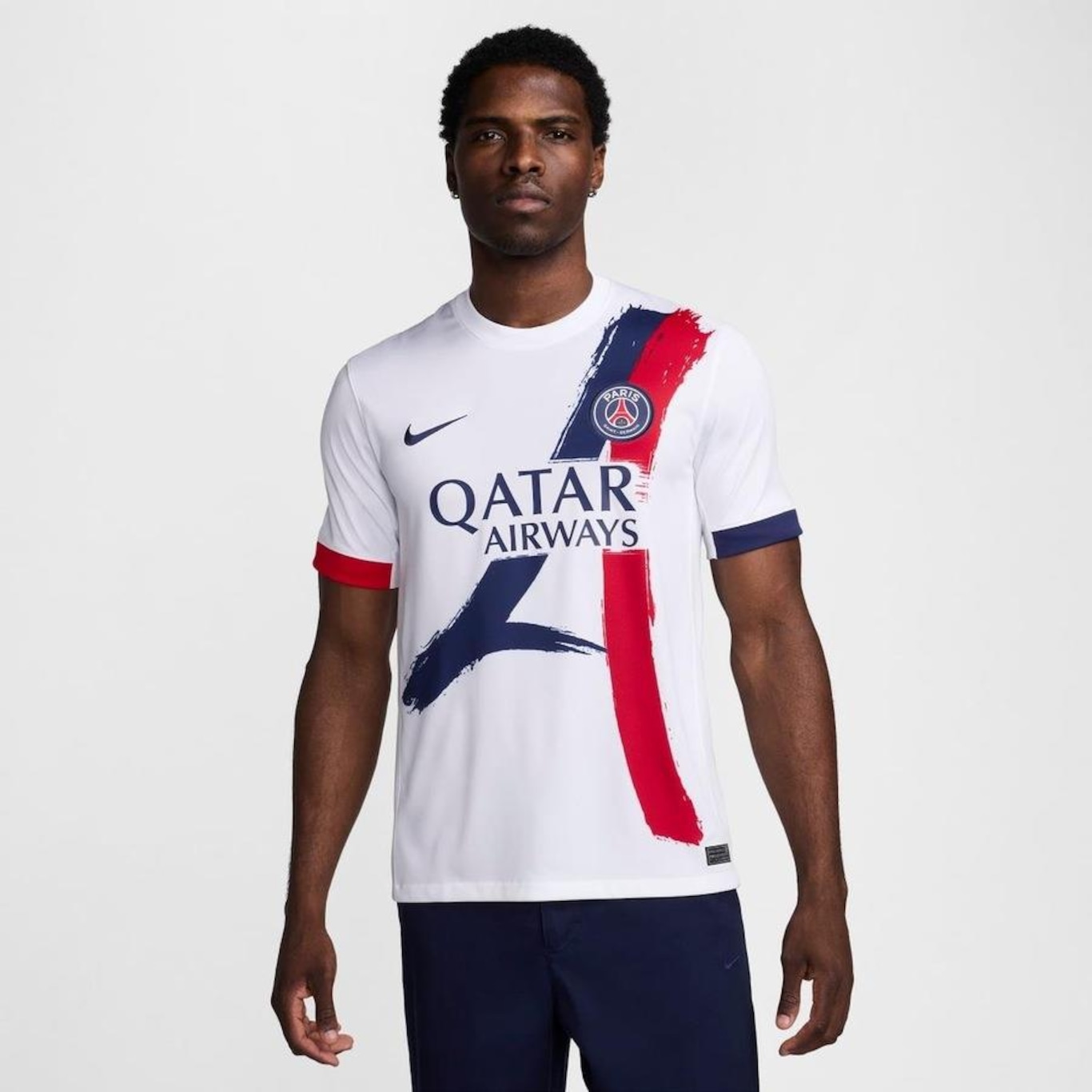 Camisa Nike Paris Saint-Germain Ii 2024/25 Torcedor Pro Masculina - Foto 1