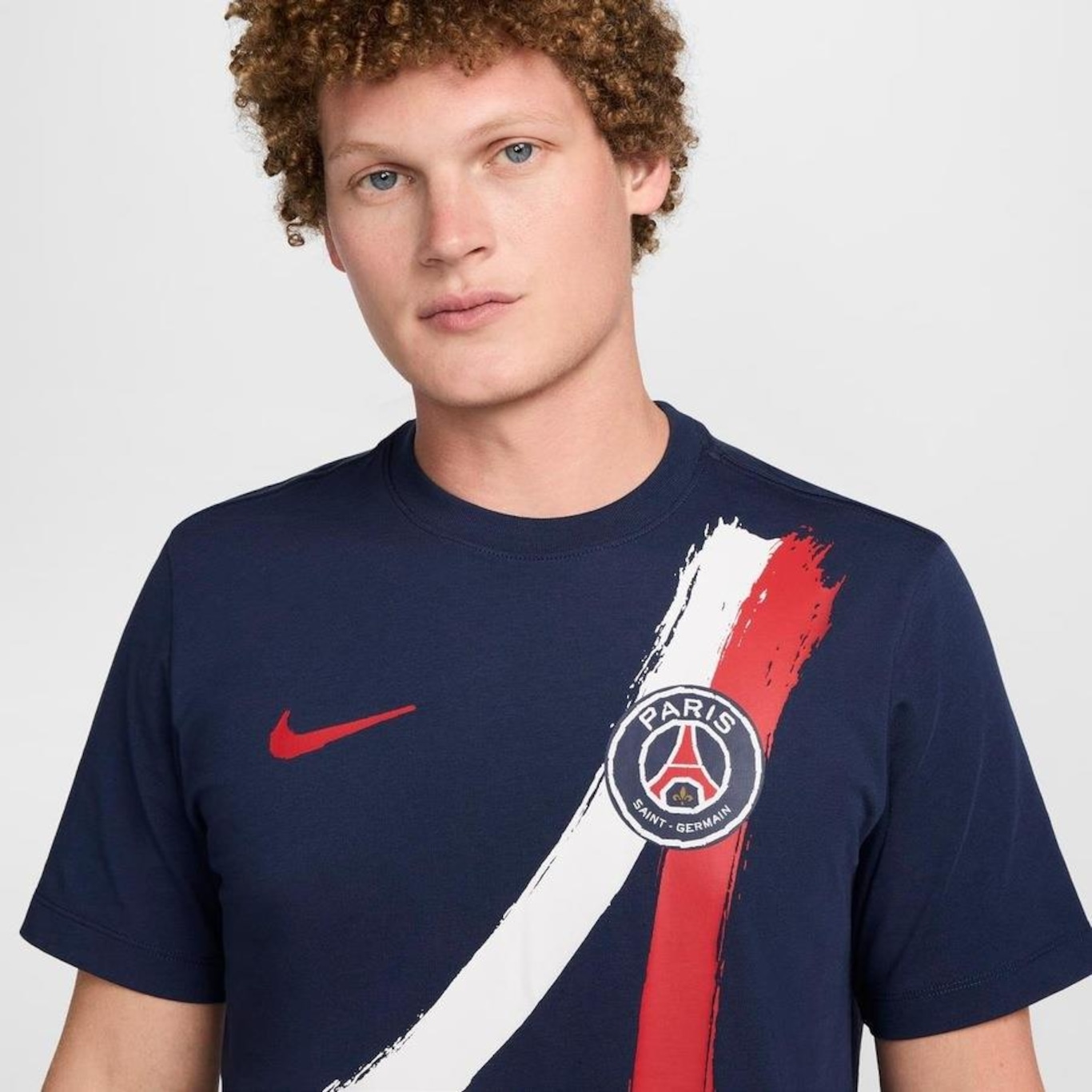 Camiseta Nike Paris Saint-Germain - Masculina - Foto 3