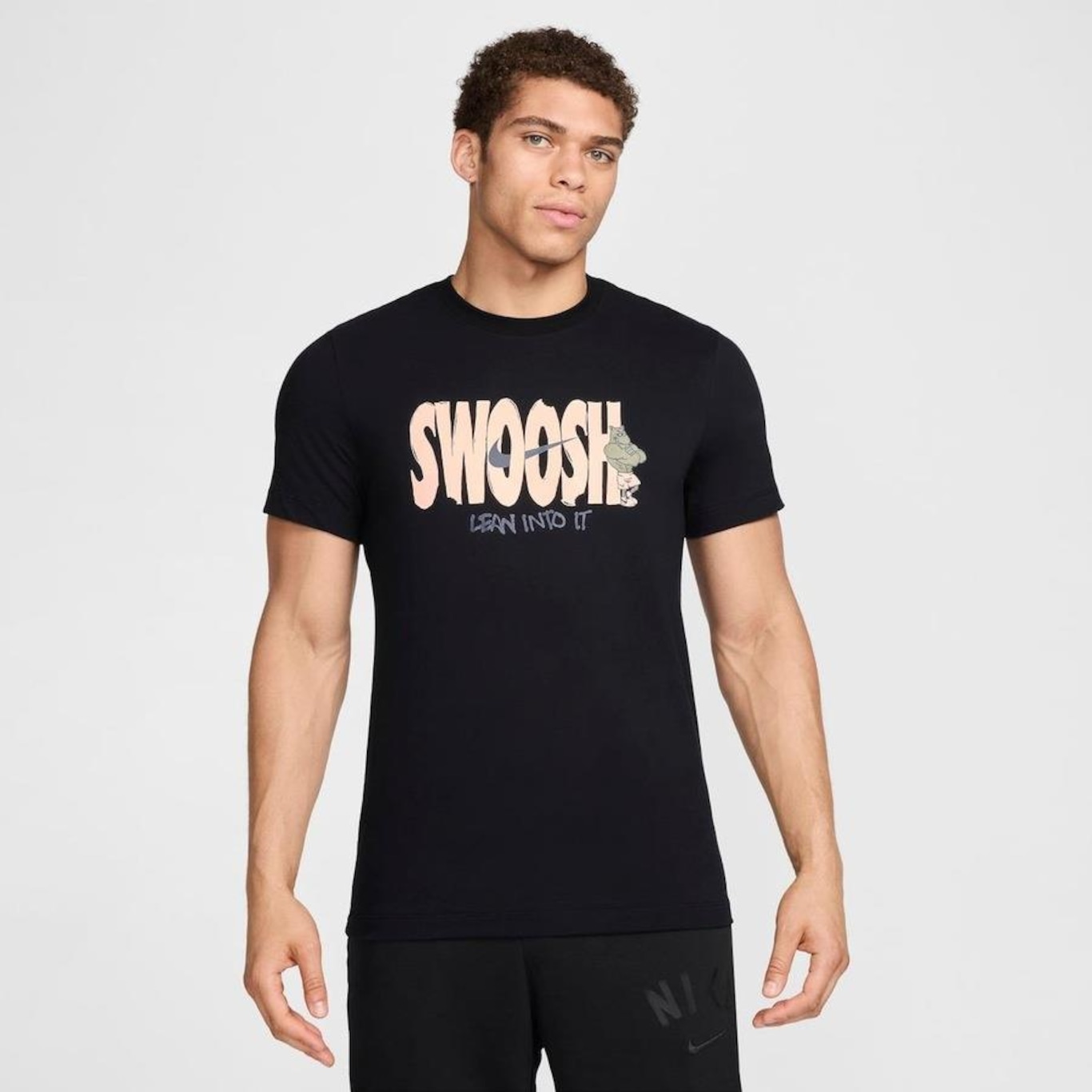 Camiseta Nike Dri-Fit Swoosh - Masculina - Foto 1