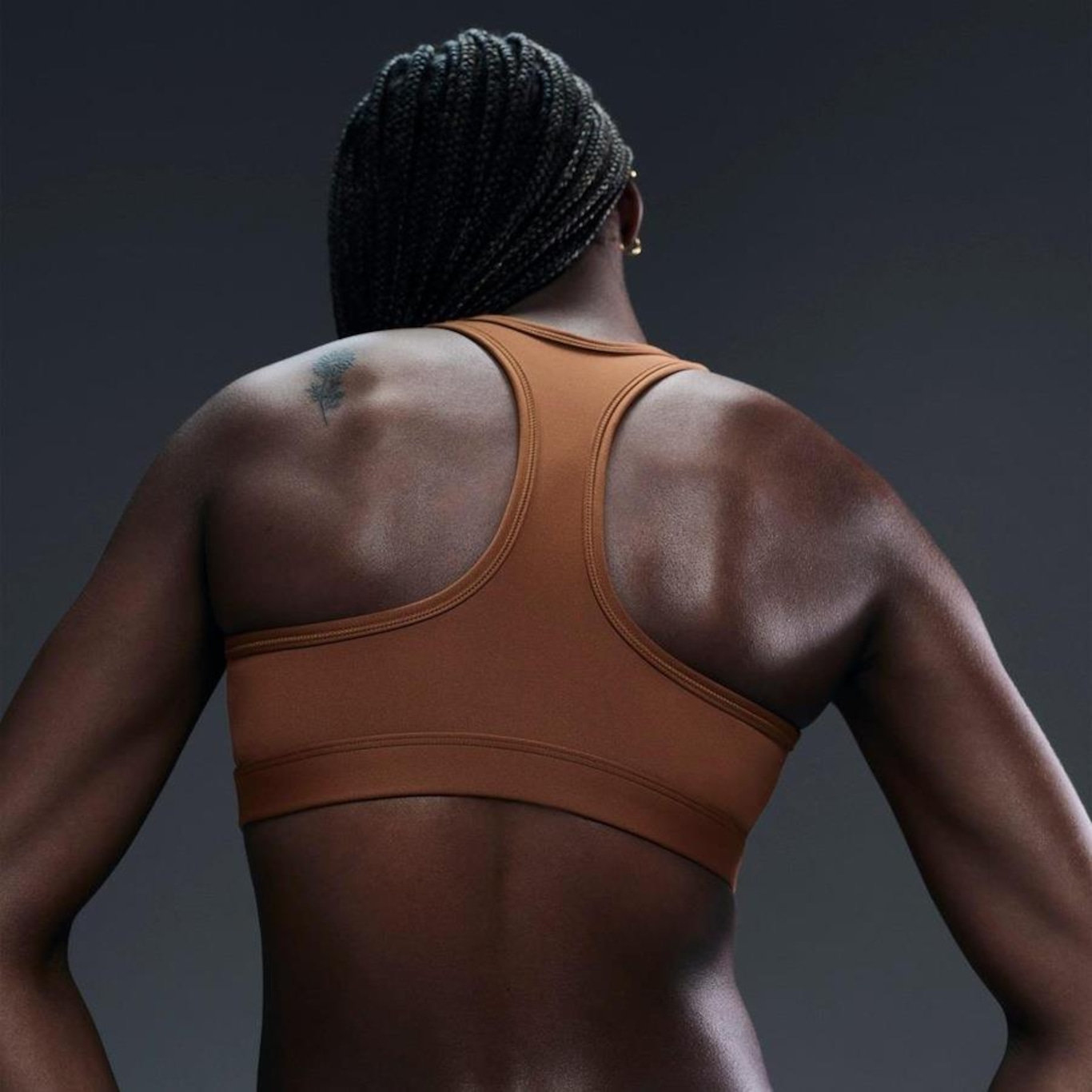 Top Fitness Nike Swoosh - Feminino - Foto 3