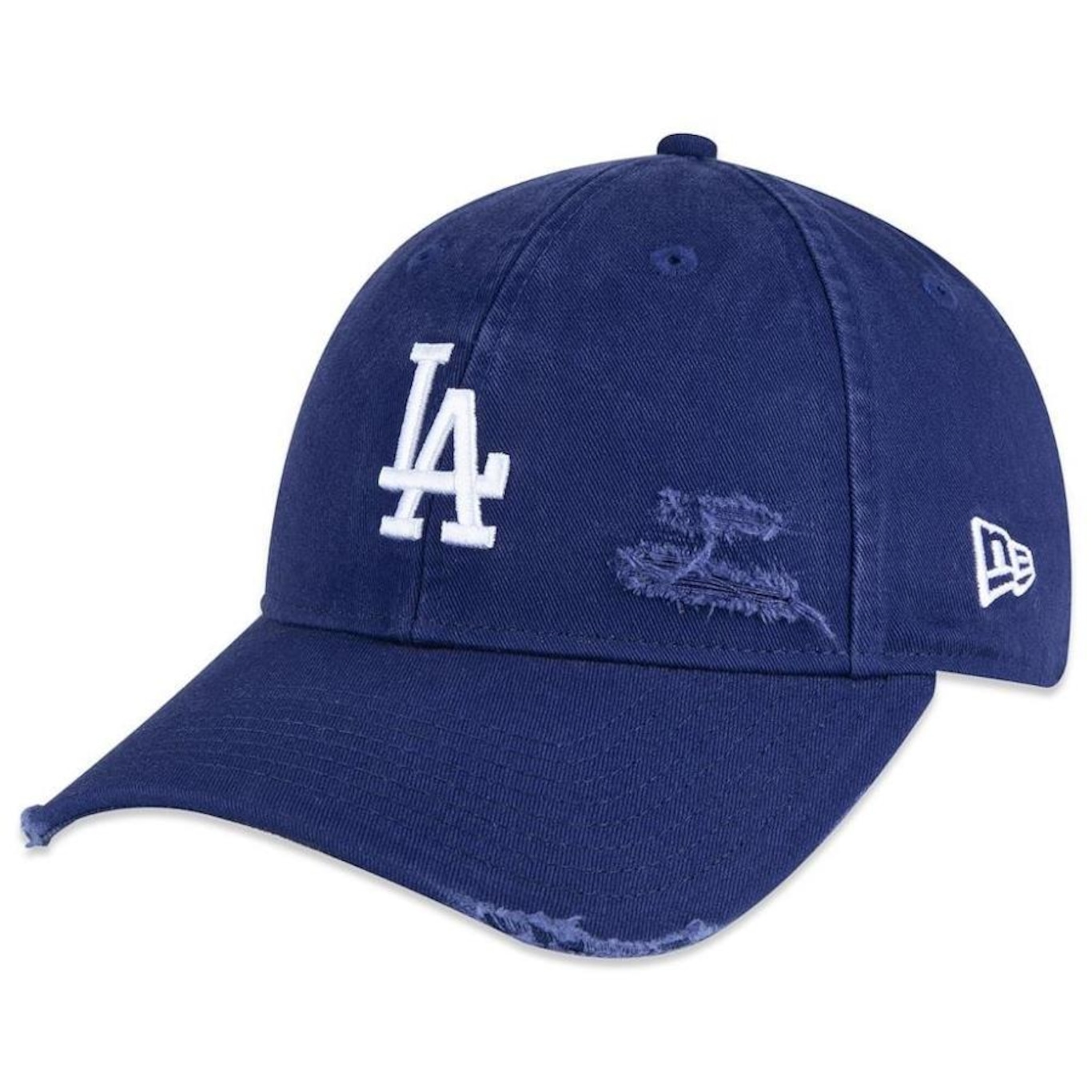 Boné Aba Curva New Era 920 Los Angeles Dodgers Destroyed - Strapback - Adulto - Foto 1