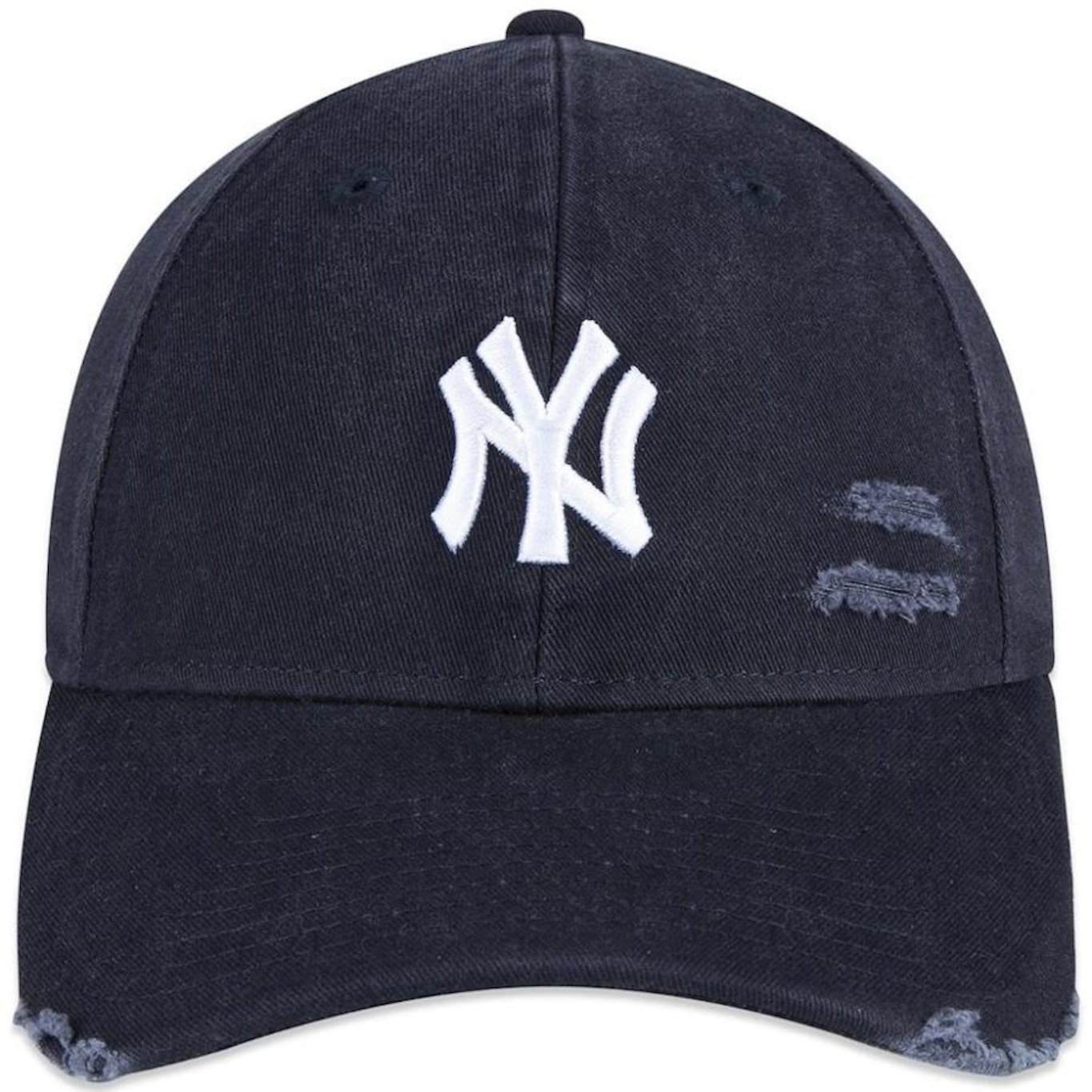 Boné Aba Curva New Era 920 New York Yankees Destroyed - Strapback - Adulto - Foto 3