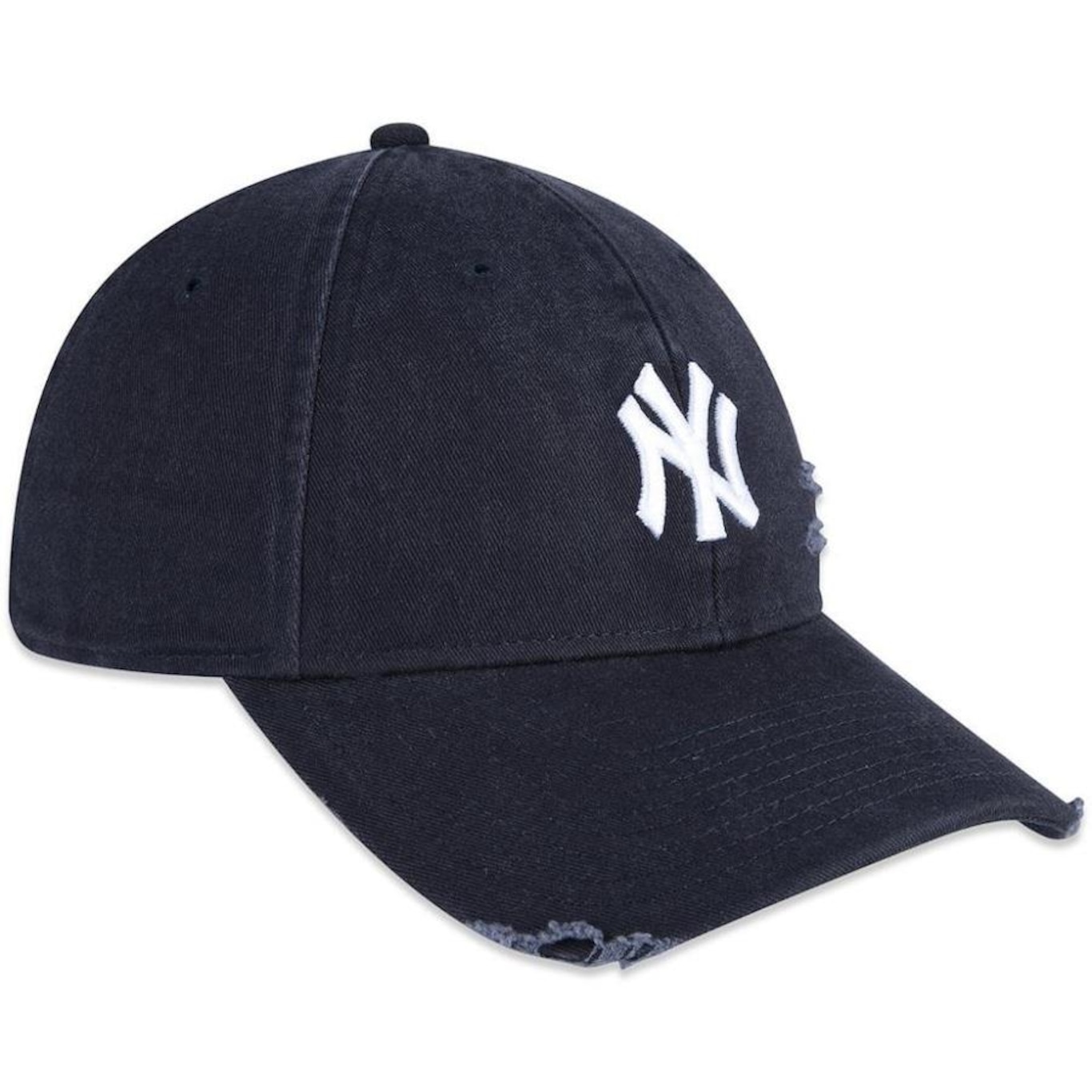 Boné Aba Curva New Era 920 New York Yankees Destroyed - Strapback - Adulto - Foto 4