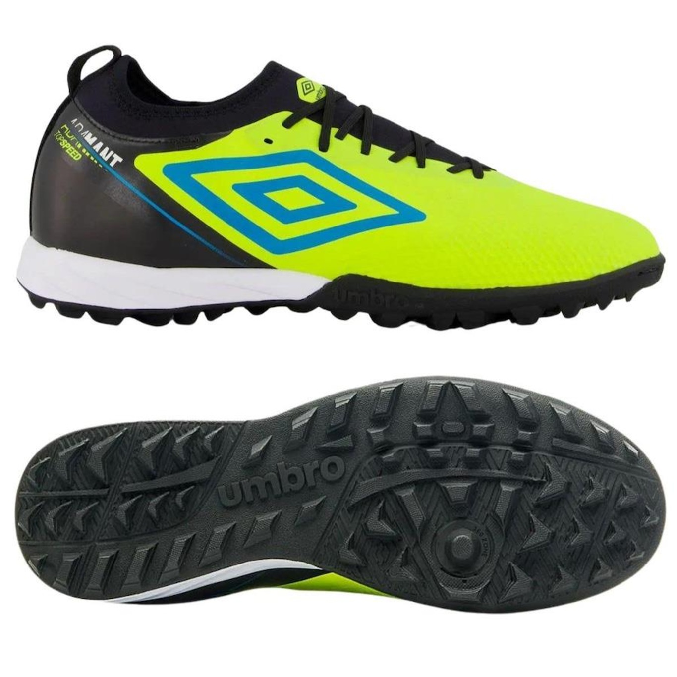 Chuteira Society Umbro Adamant Top Speed Club - Adulto - Foto 3