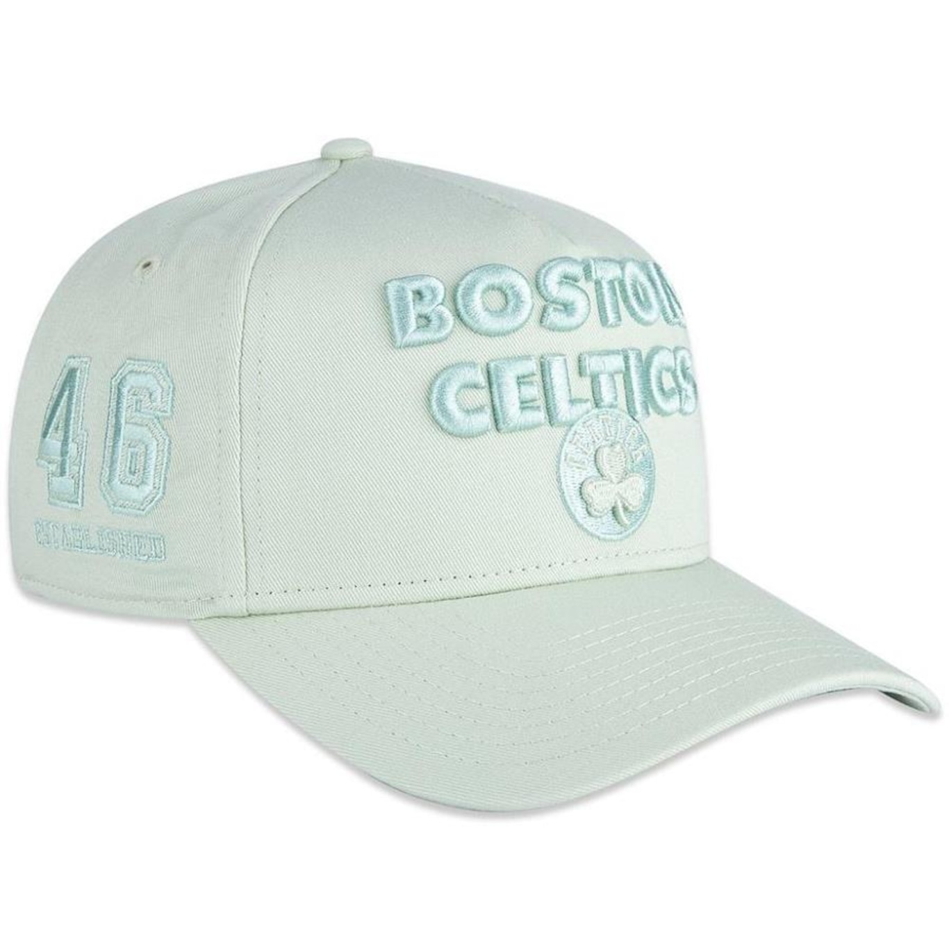 Boné Aba Curva New Era 940 A-Frame Boston Celtics Color In Color - Snapback - Adulto - Foto 4