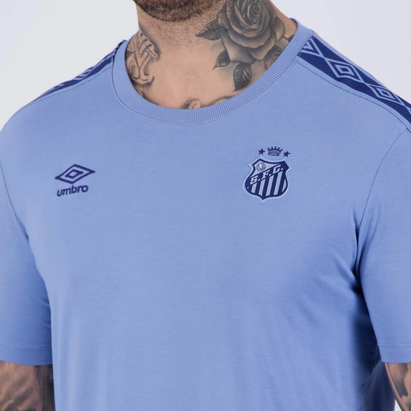 Camisa do Santos Umbro Concentração 2024 - Masculina - Foto 5