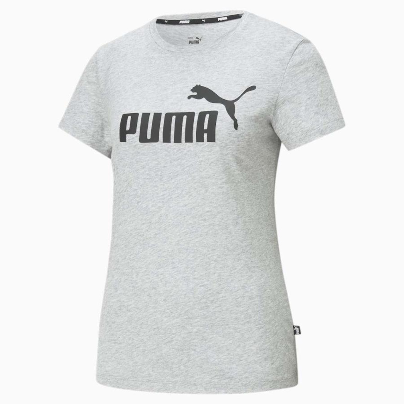 Camiseta Puma Essential Logo Tee - Masculina - Foto 4