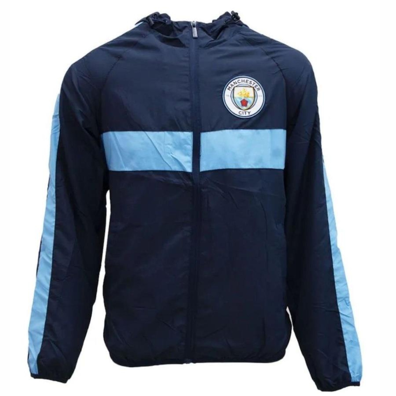 Jaqueta Corta Vento Manchester City Spr - Masculina - Foto 1