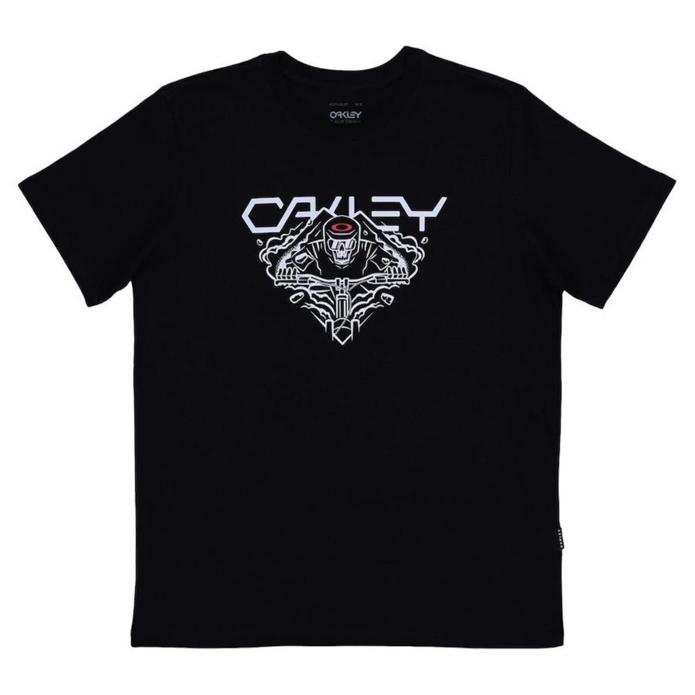 Camiseta Oakley Ellipse Skull Tee - Masculina - Foto 1