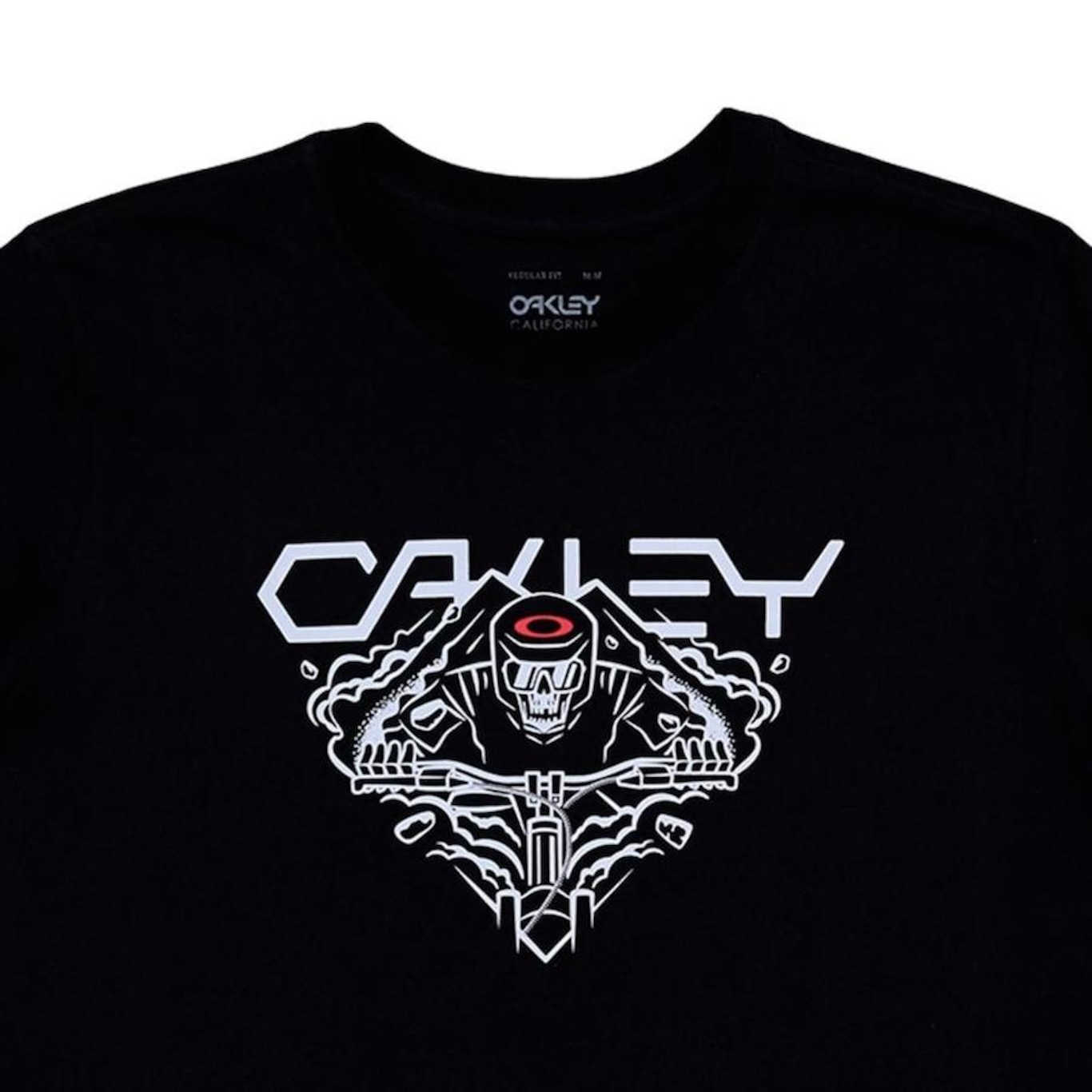 Camiseta Oakley Ellipse Skull Tee - Masculina - Foto 3