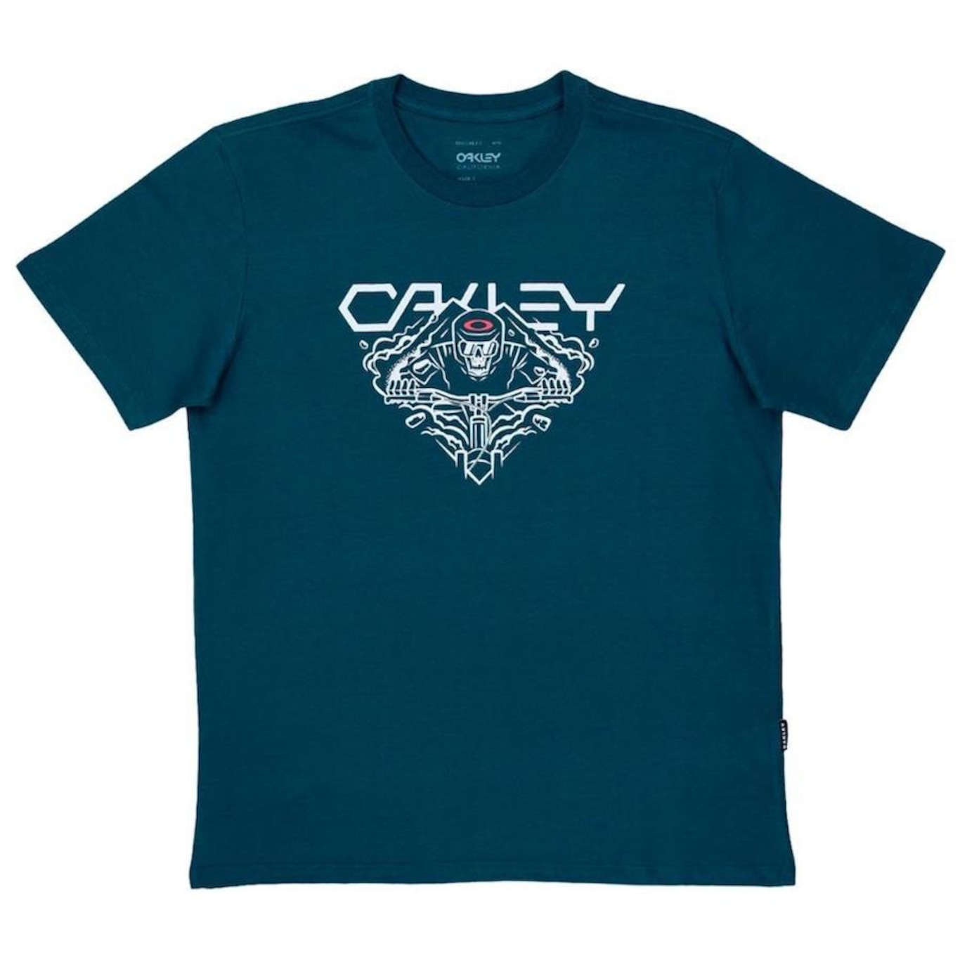 Camiseta Oakley Ellipse Skull Tee - Masculina - Foto 1