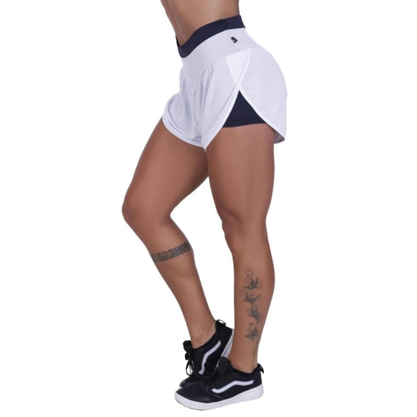 Shorts Orbis Fitness Feminino Soltinho com Short Interno - Foto 2