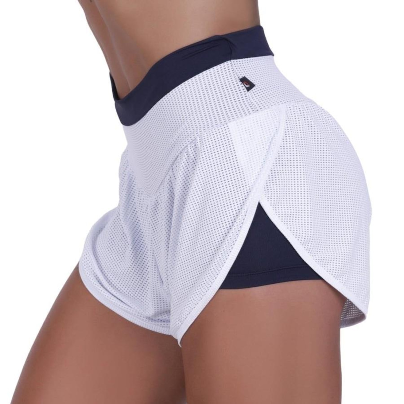 Shorts Orbis Fitness Feminino Soltinho com Short Interno - Foto 3