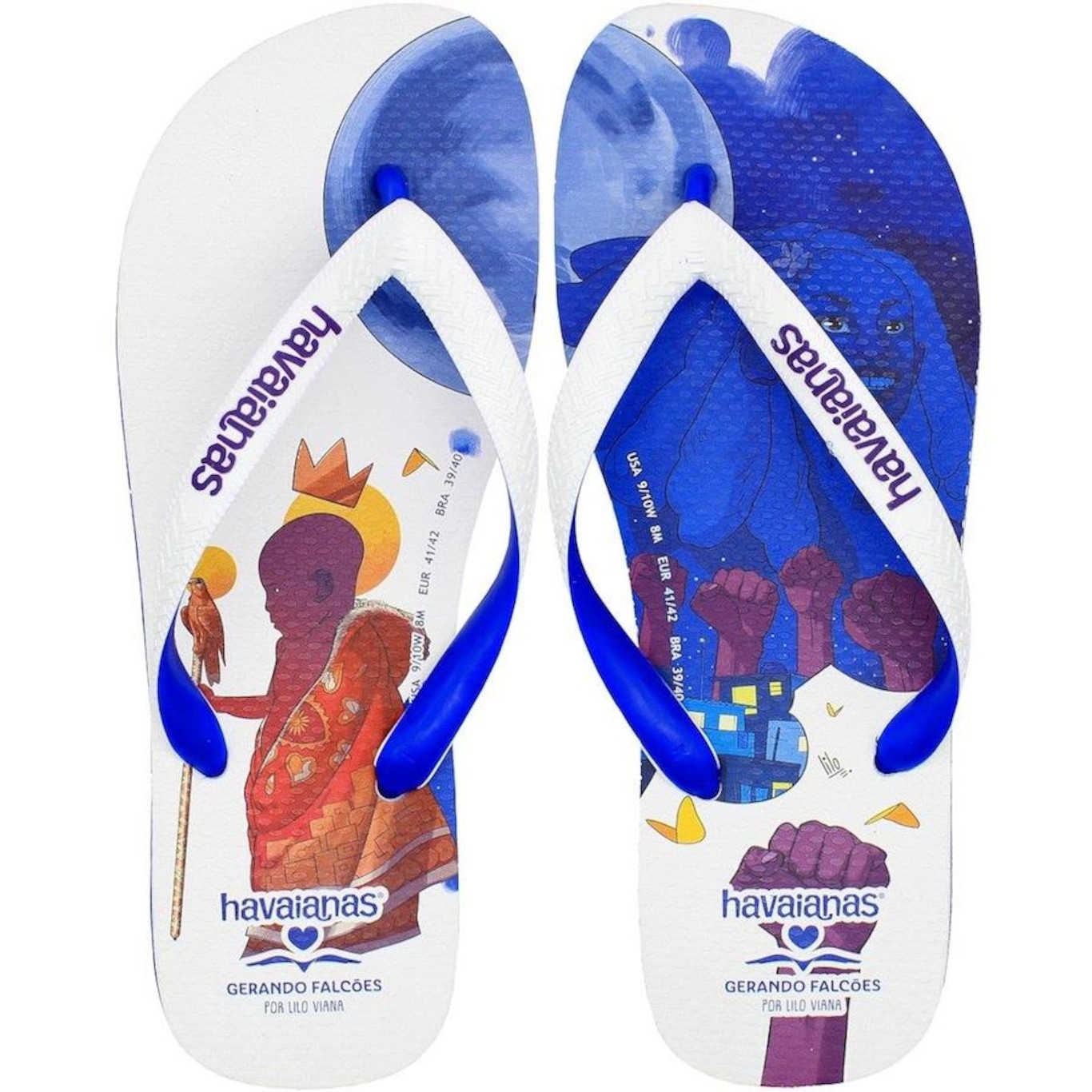 Chinelo Havaianas Gerando Falcões - Masculino - Foto 1