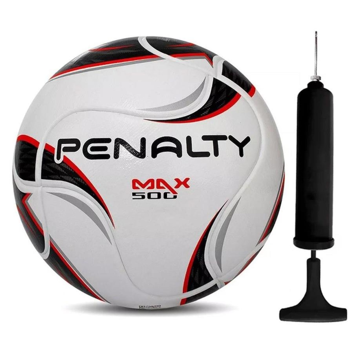 Bola Futsal Penalty Max 500 Dt Xxiii + Bomba de Ar - Foto 1