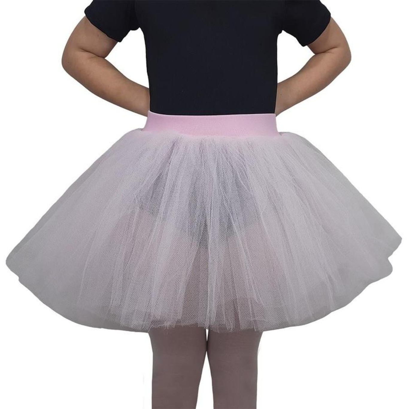 Saia Ballet Vya Fit Tule Ana - Infantil - Foto 1