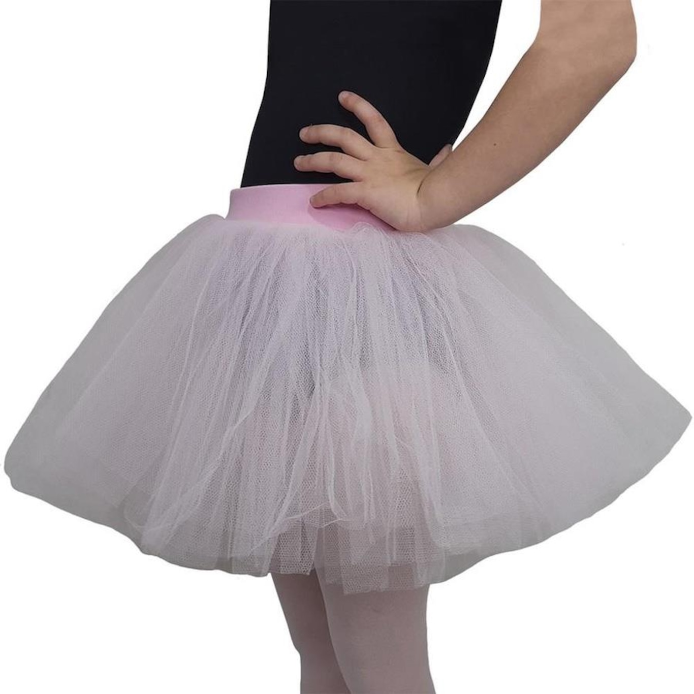 Saia Ballet Vya Fit Tule Ana - Infantil - Foto 3