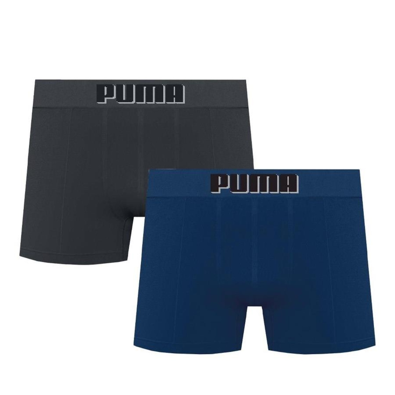 Cueca Boxer Puma sem Costura - 2 Unidades - Masculina - Foto 1