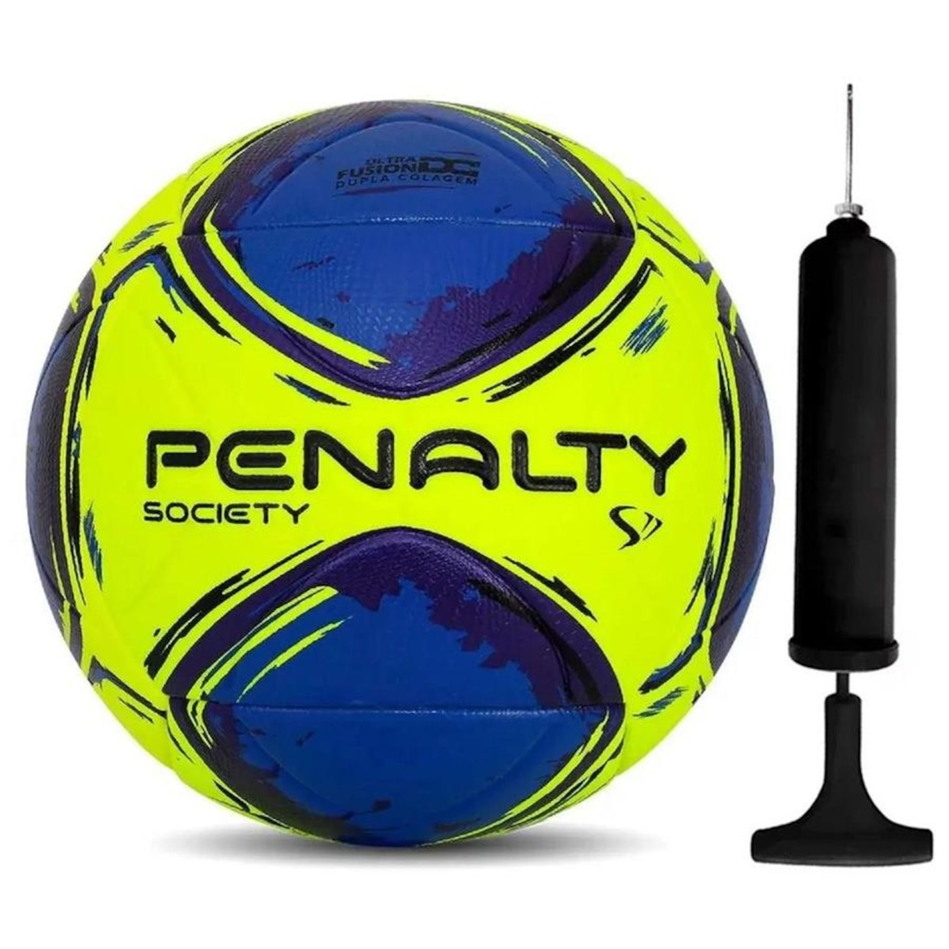 Kit Bola Society Penalty S11 R2 Xxiv + Bomba de Ar - Foto 1