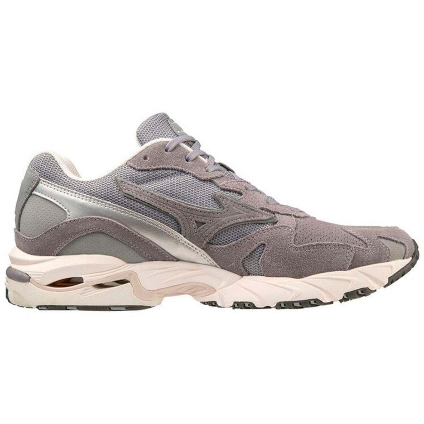 Tênis Mizuno Wave Rider 10 Suede - Masculino - Foto 4