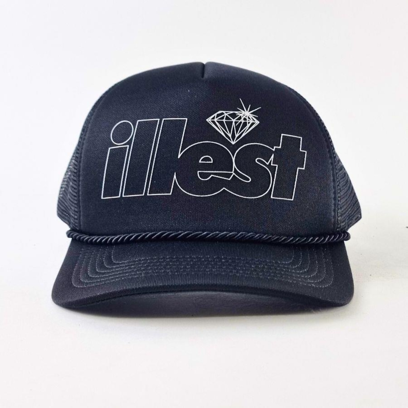 Boné Aba Curva Diamond X Illest Trucker Hat - Snapback - Adulto - Foto 1