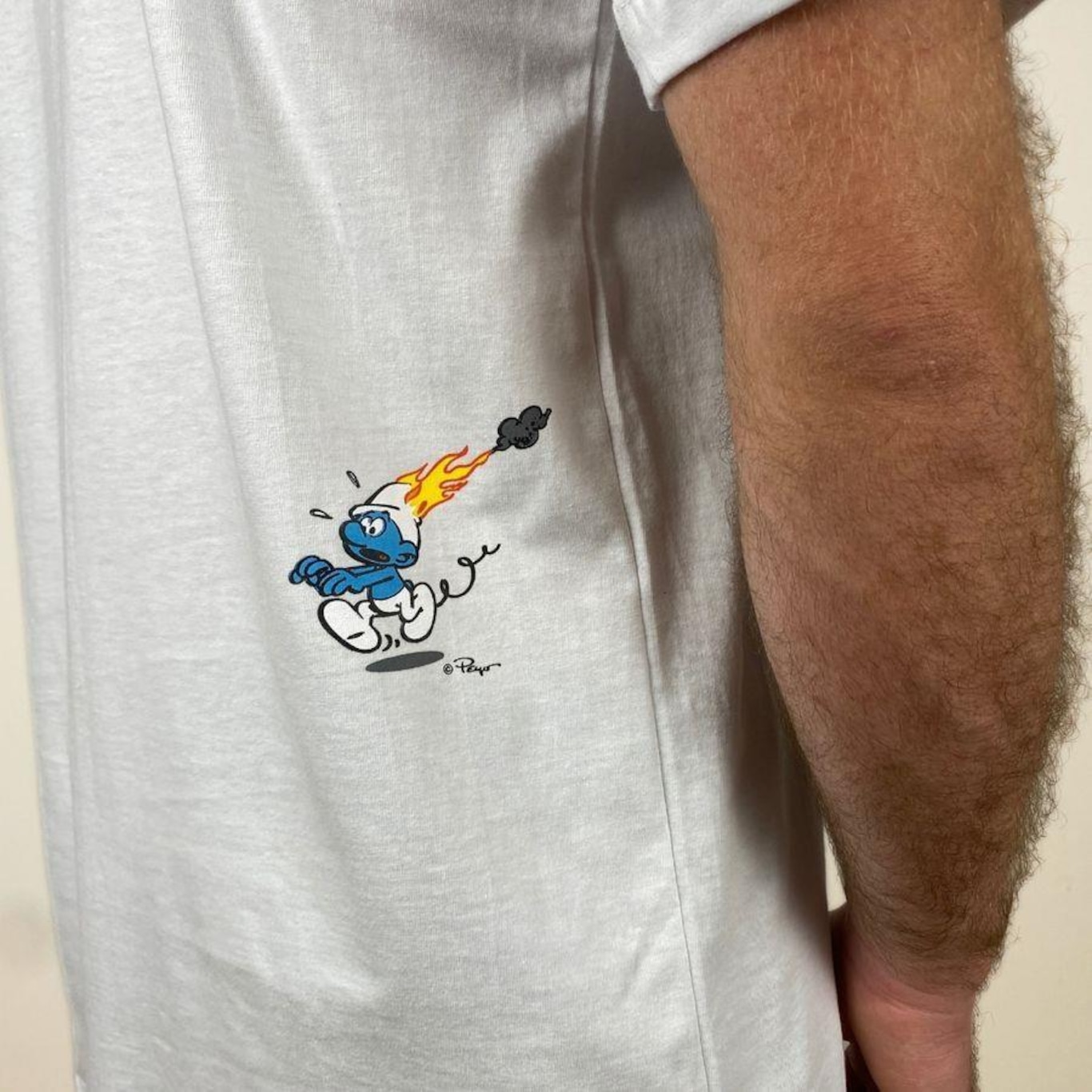 Camiseta Lost Smurfs Mistery Box - Masculina - Foto 3