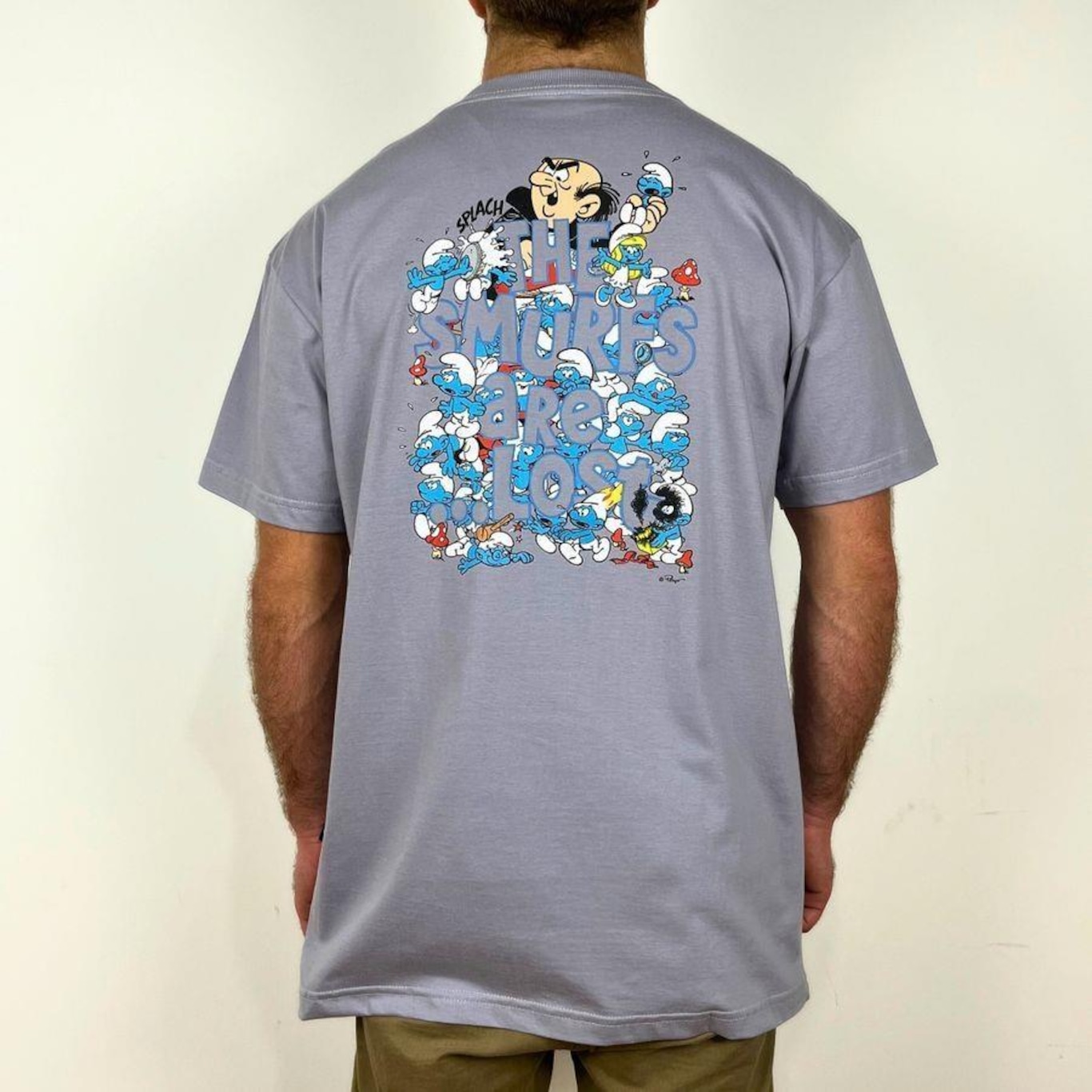 Camiseta Lost Box Fit The Smurfs Are Lost - Lost - Masculina - Foto 5