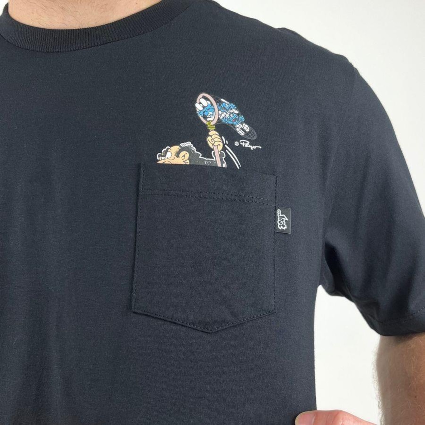 Camiseta Lost Smurfs Hunting - Masculina - Foto 2