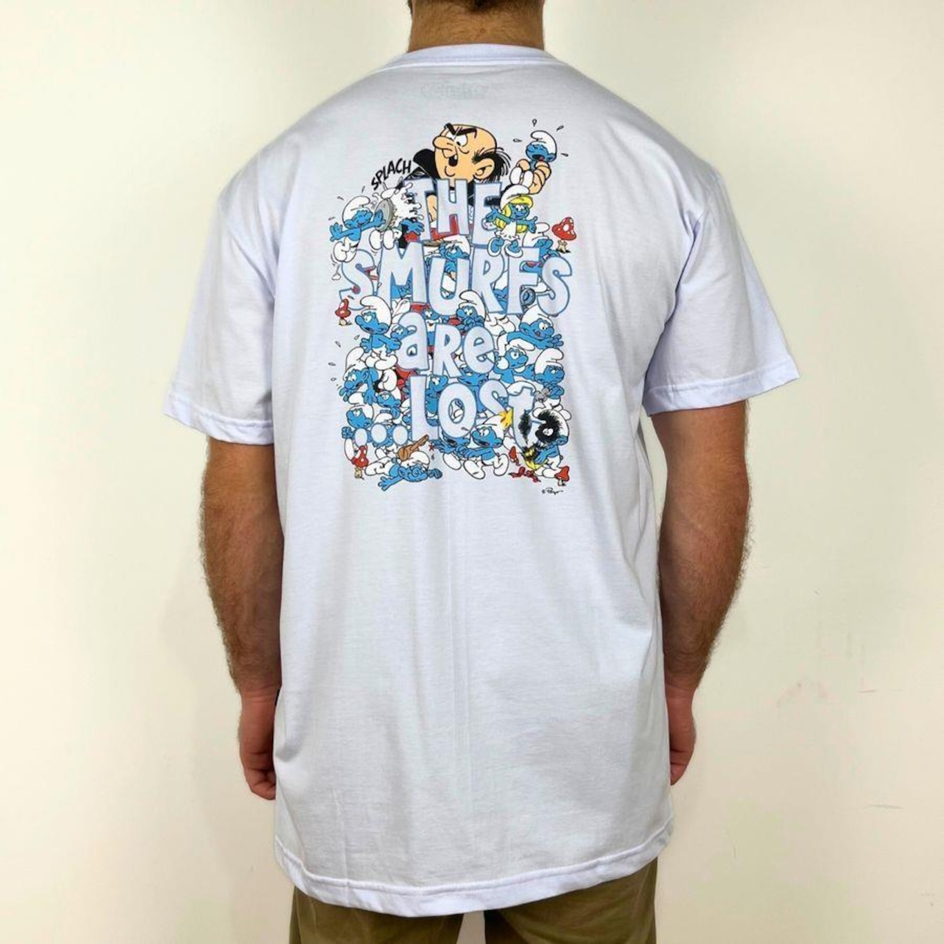 Camiseta Lost Box Fit The Smurfs Are Lost - Masculina - Foto 5