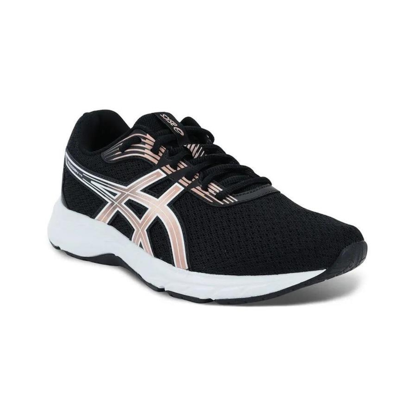 Tênis Asics Raiden 4 Black Rose Gold - Feminino - Foto 2