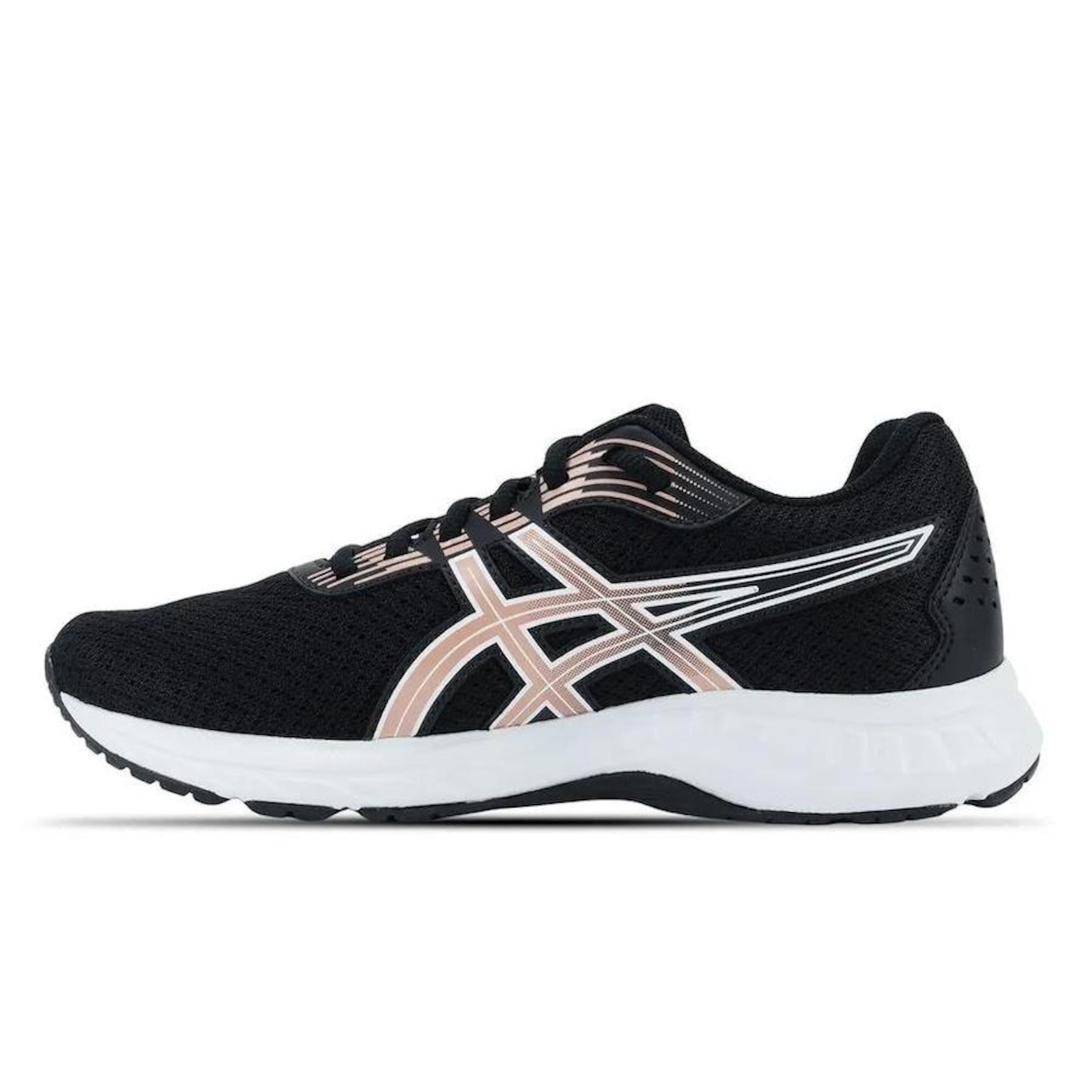 Tênis Asics Raiden 4 Black Rose Gold - Feminino - Foto 3