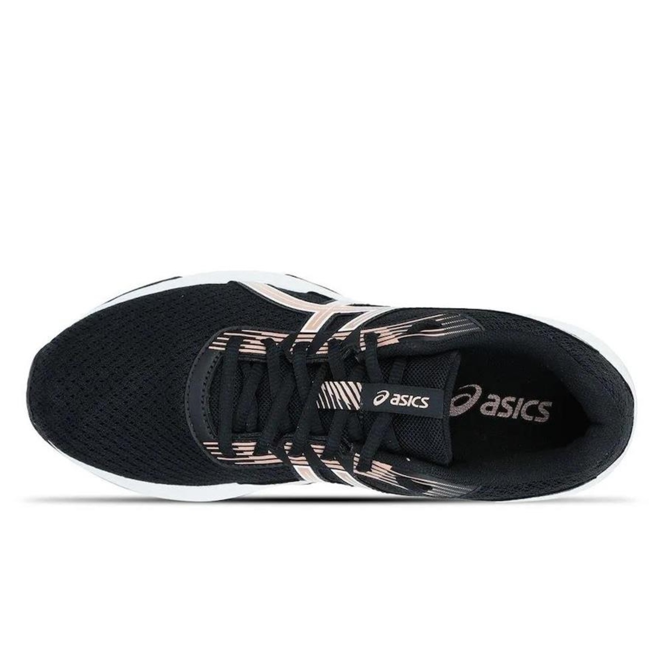 Tênis Asics Raiden 4 Black Rose Gold - Feminino - Foto 5