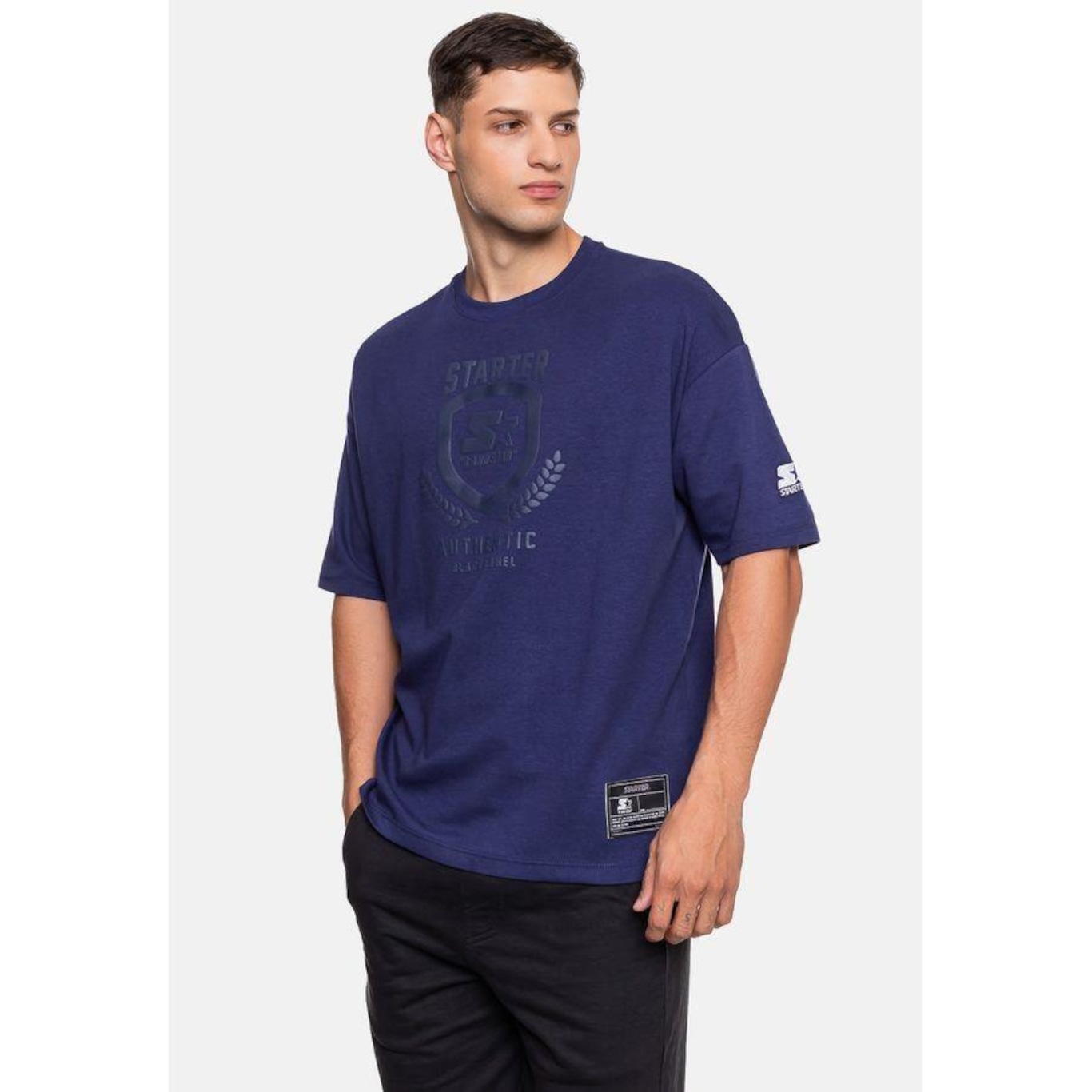 Camiseta Starter Oversized Arch - Masculina - Foto 4