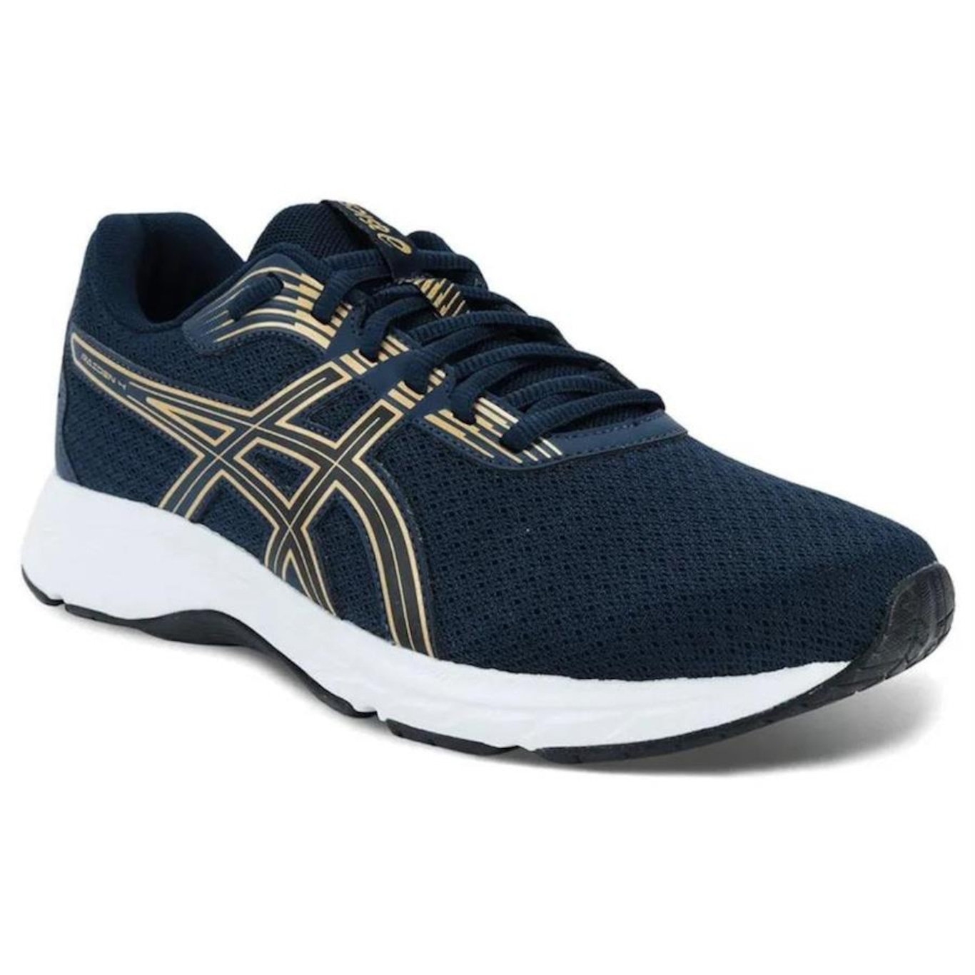 Tênis Asics Raiden 4 Masculino - Azul - Foto 1