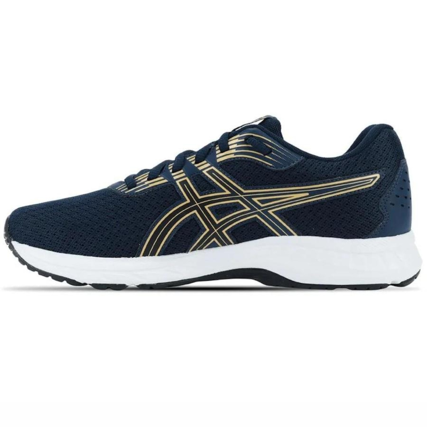 Tênis Asics Raiden 4 Masculino - Azul - Foto 4