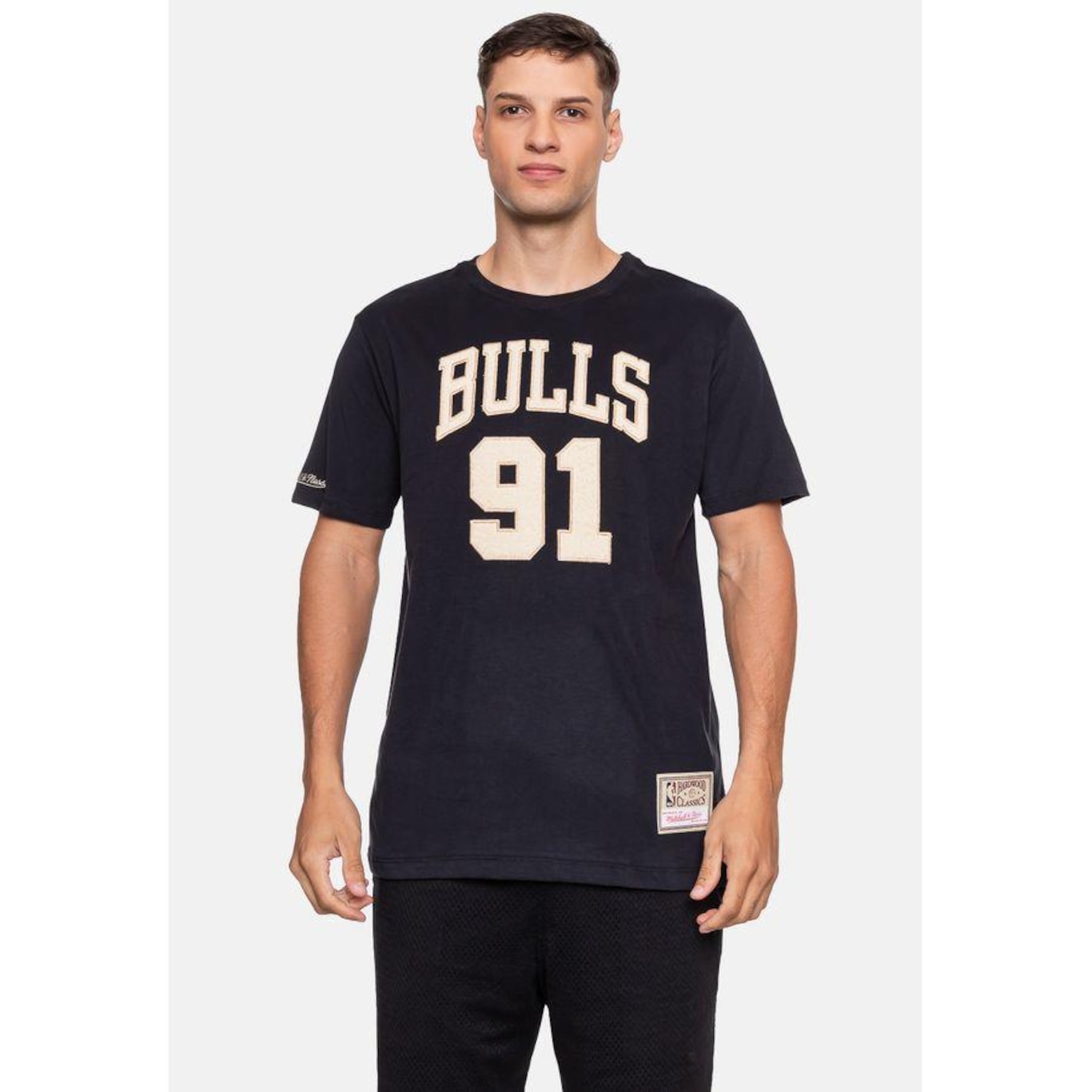 Camiseta Mitchell & Ness Chicago Bulls Dennis Rodman - Masculina - Foto 1