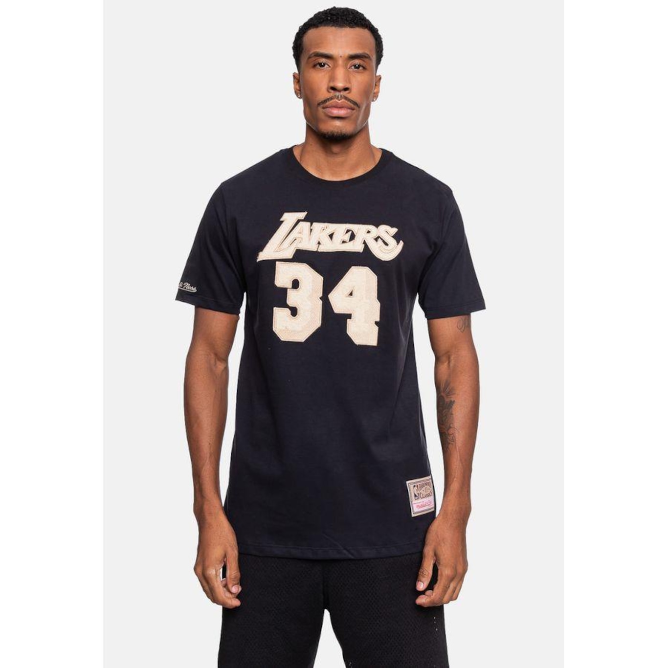 Camiseta Mitchell & Ness Los Angeles Lakers Shaquille O''''Neal - Masculina - Foto 1