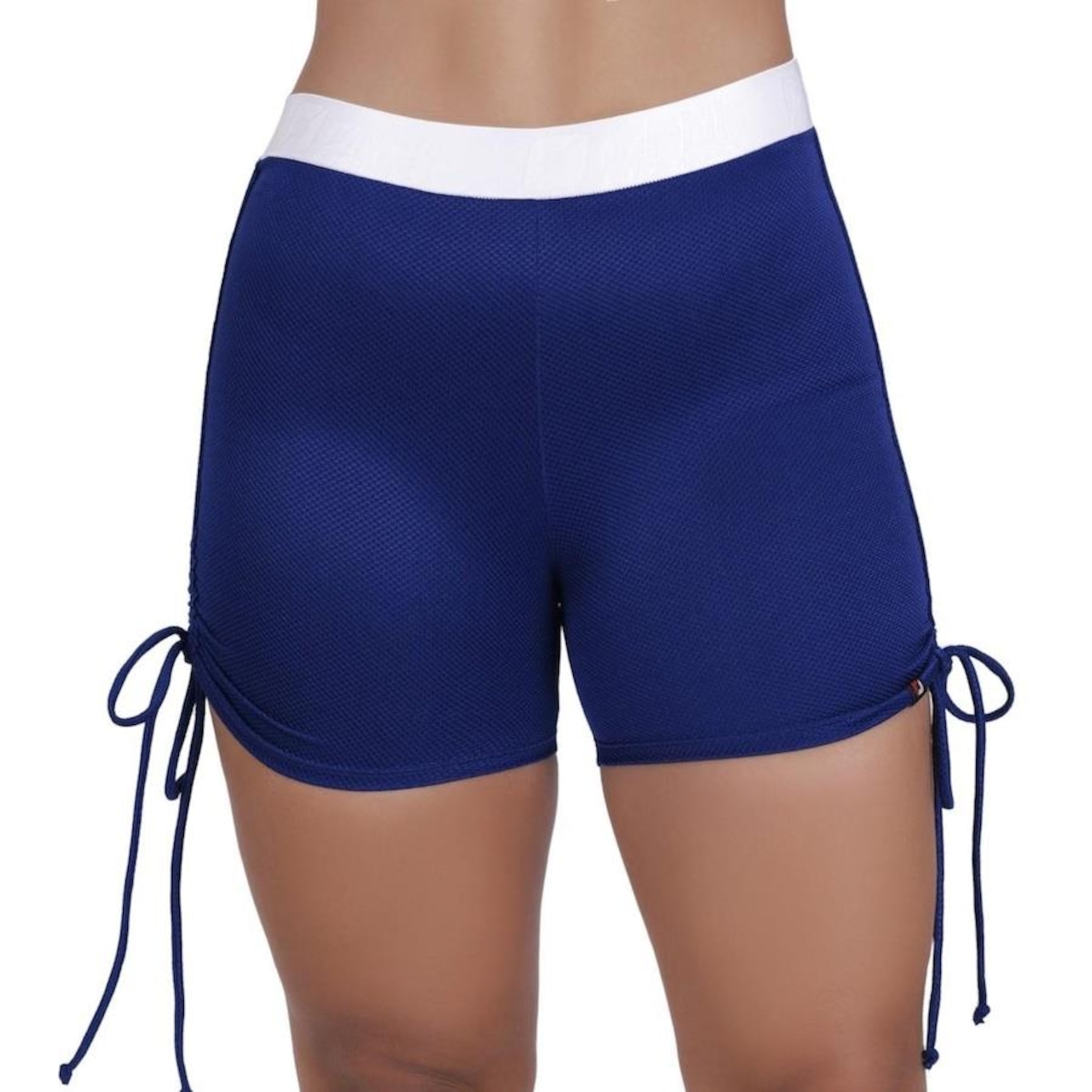 Shorts Orbis Fitness Cintura Alta Regulagem Lateral - Feminino - Foto 3