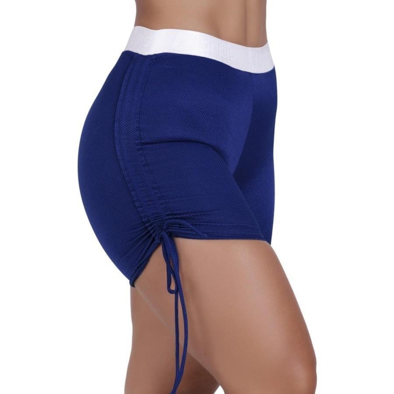 Shorts Orbis Fitness Cintura Alta Regulagem Lateral - Feminino - Foto 4