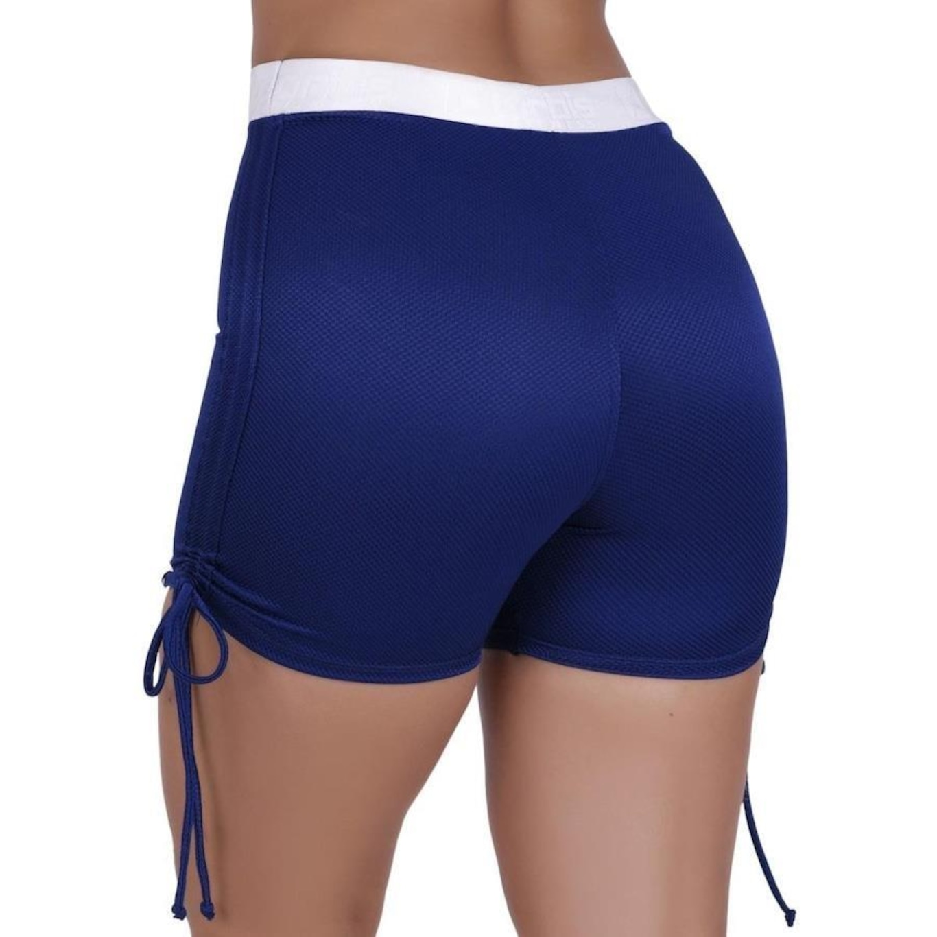 Shorts Orbis Fitness Cintura Alta Regulagem Lateral - Feminino - Foto 5