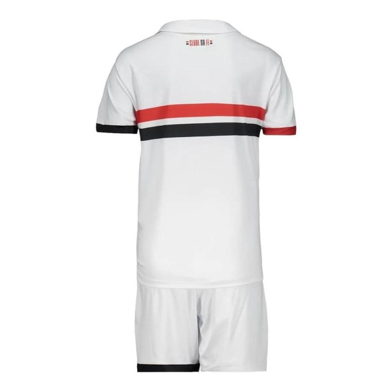 Kit Kit Uniforme de Futebol Baby do São Paulo Home 2024 New Balance - Infantil - Foto 2