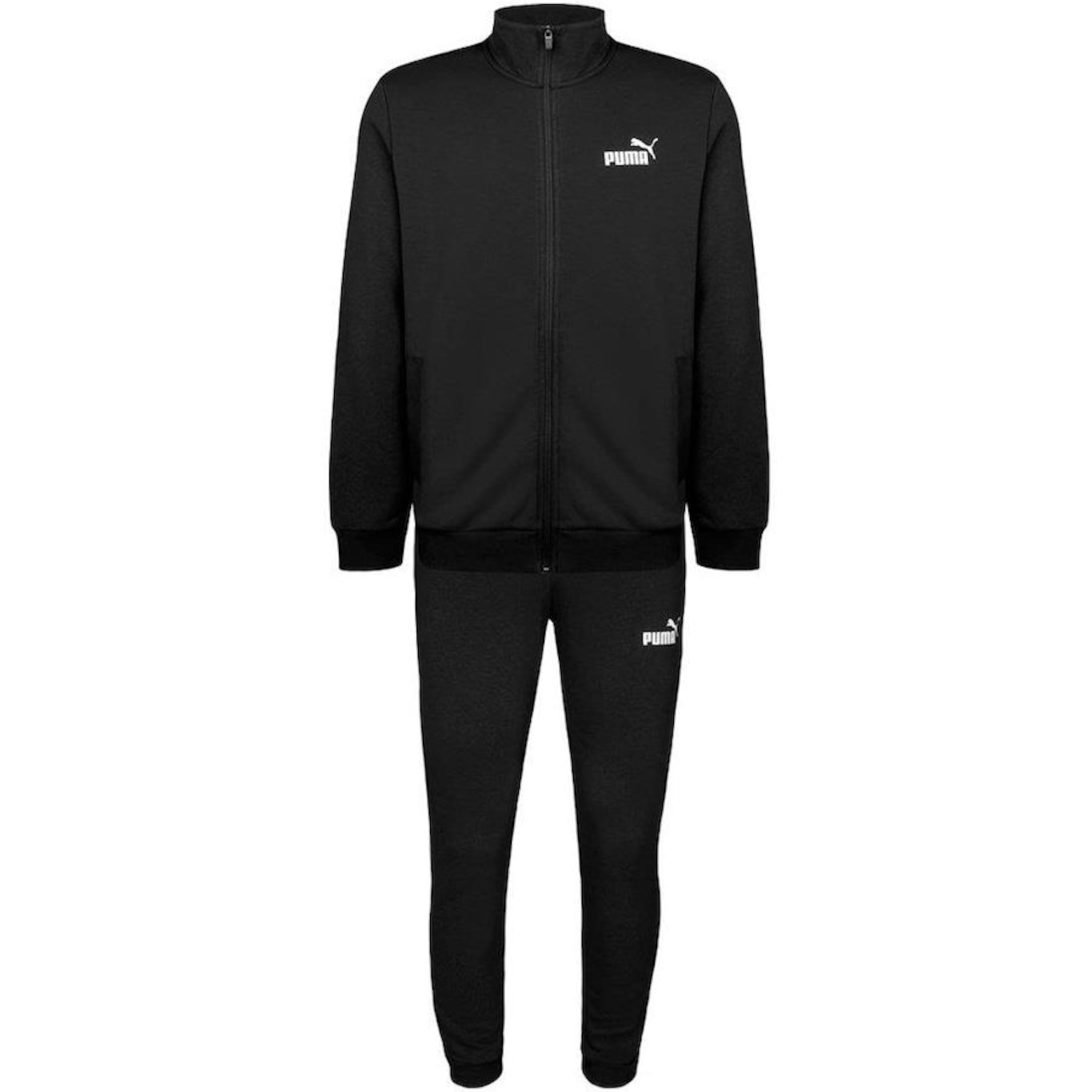 Agasalho Puma Clean Sweat Suit - Masculino - Foto 1