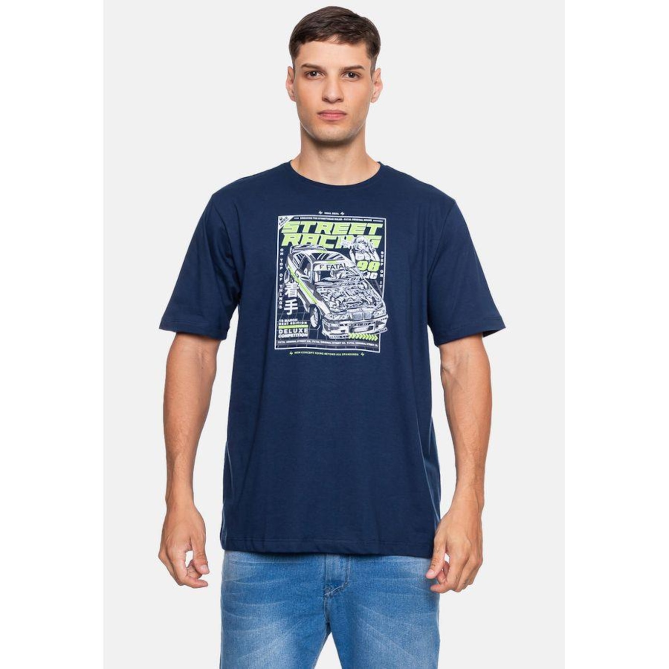 Camiseta Fatal Racing - Masculina - Foto 1