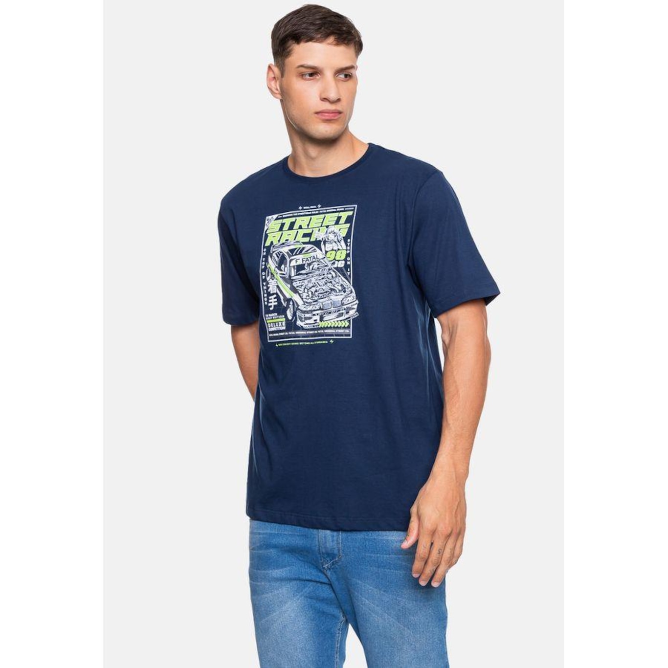 Camiseta Fatal Racing - Masculina - Foto 4