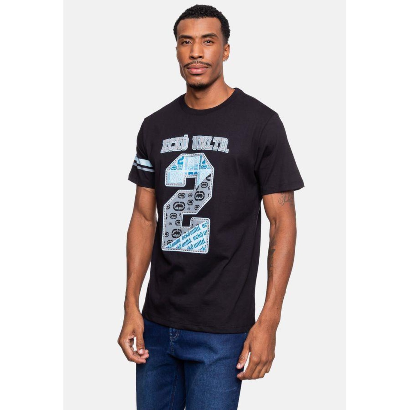 Camiseta Ecko Ecollege - Masculina - Foto 3