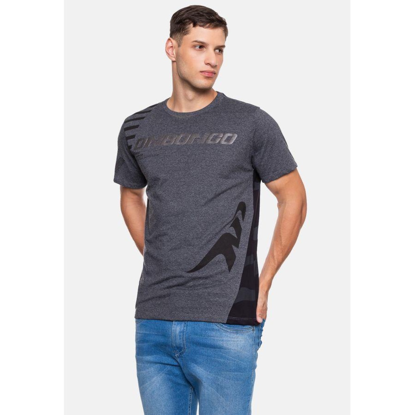 Camiseta Onbongo Ocean - Masculina - Foto 4