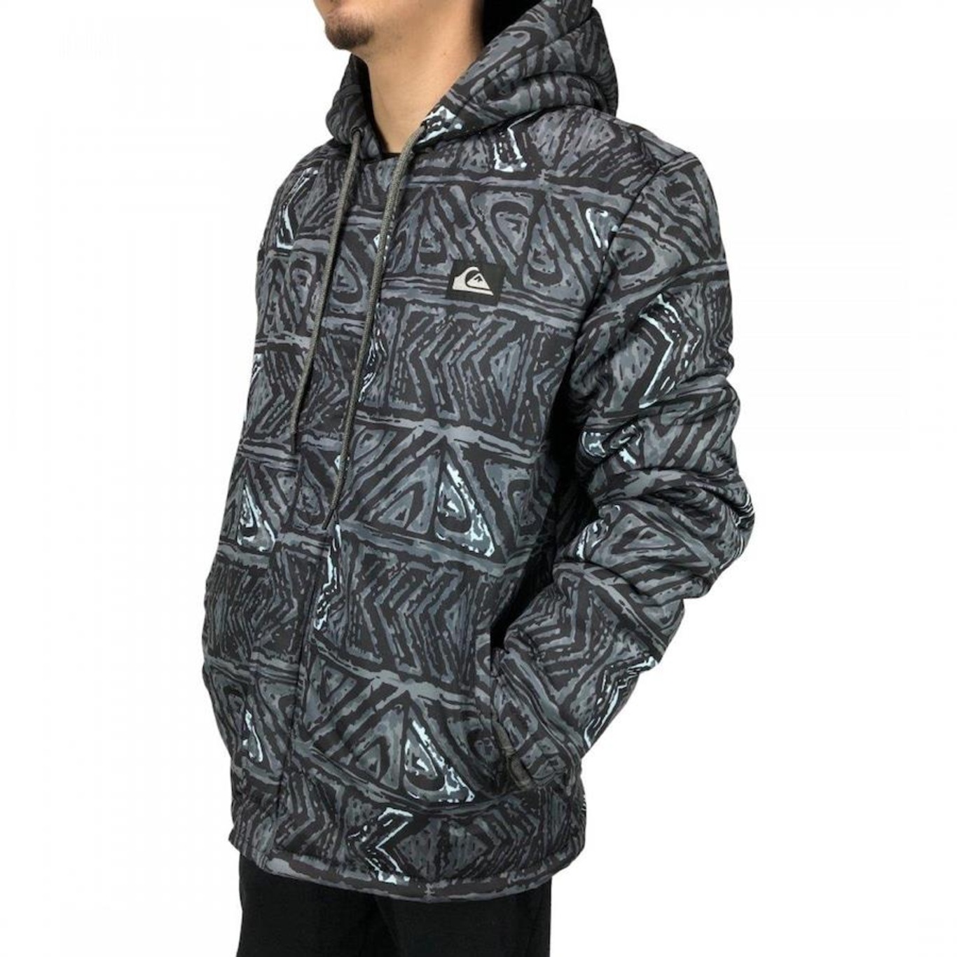 Jaqueta Puffer Quiksilver Heritage Masculina - Foto 3