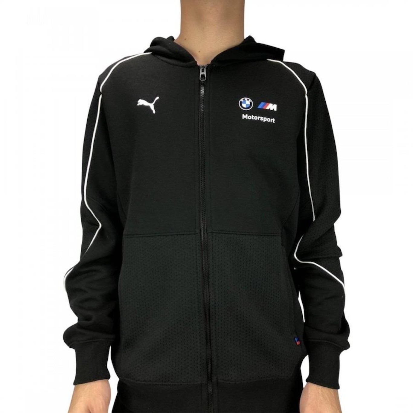 Jaqueta Puma Bmw Motorsport Sweat Masculina - Foto 1