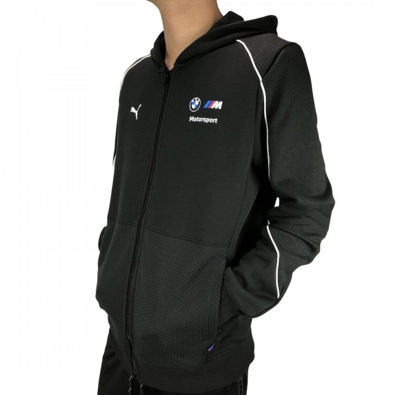 Jaqueta Puma Bmw Motorsport Sweat Masculina - Foto 2