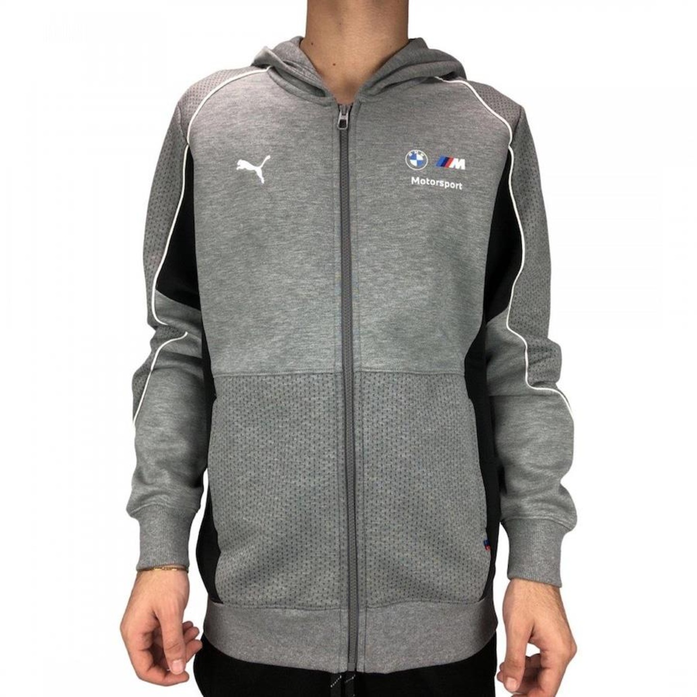 Jaqueta Puma Bmw Motorsport Sweat Masculina - Foto 1